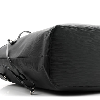 Louis Vuitton Epi Neverfull MM Black 8 of 9
