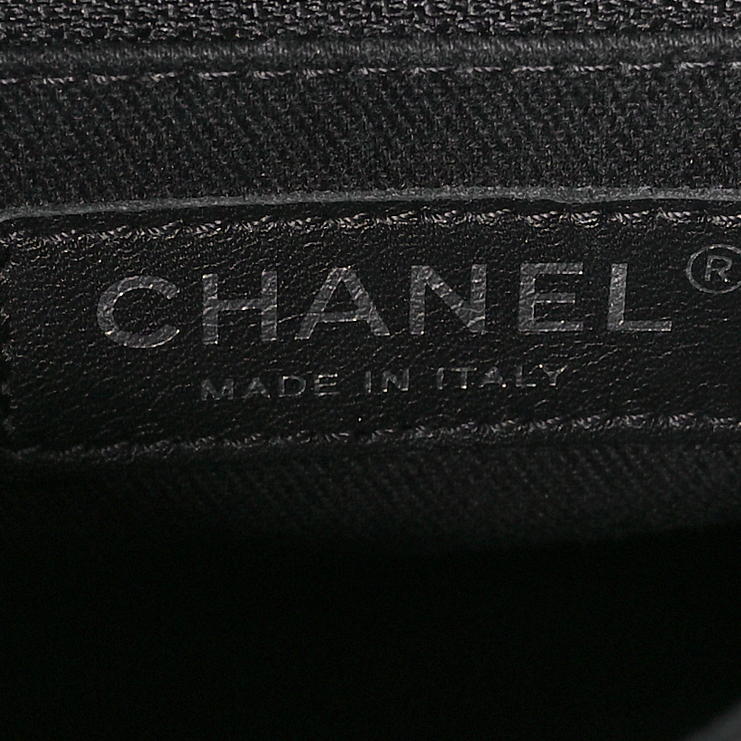 Chanel Metallic Goatskin Quilted Large City Rock Shopping Bag Black 6 of 11