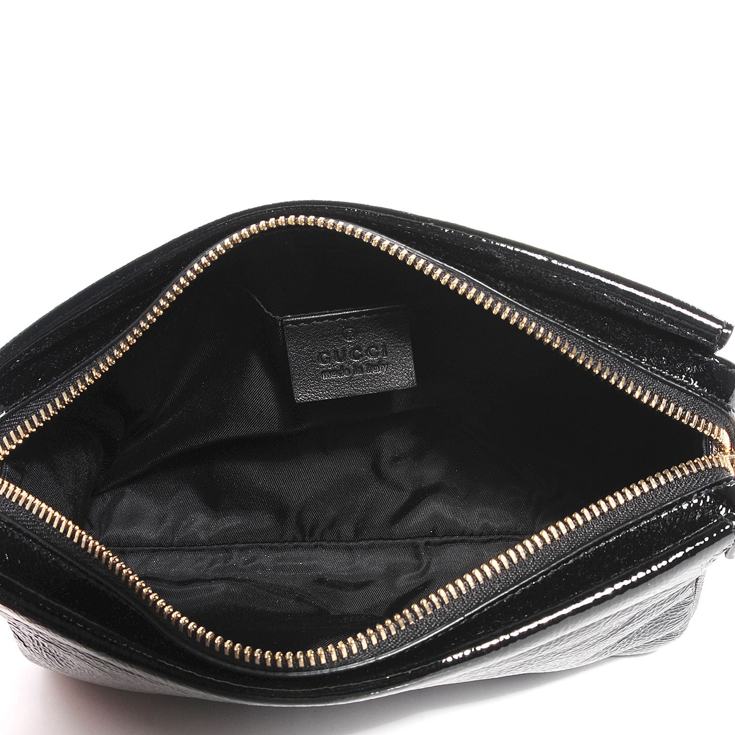 Gucci Vernice Naplack Soho Cosmetic Case Black 8 of 8