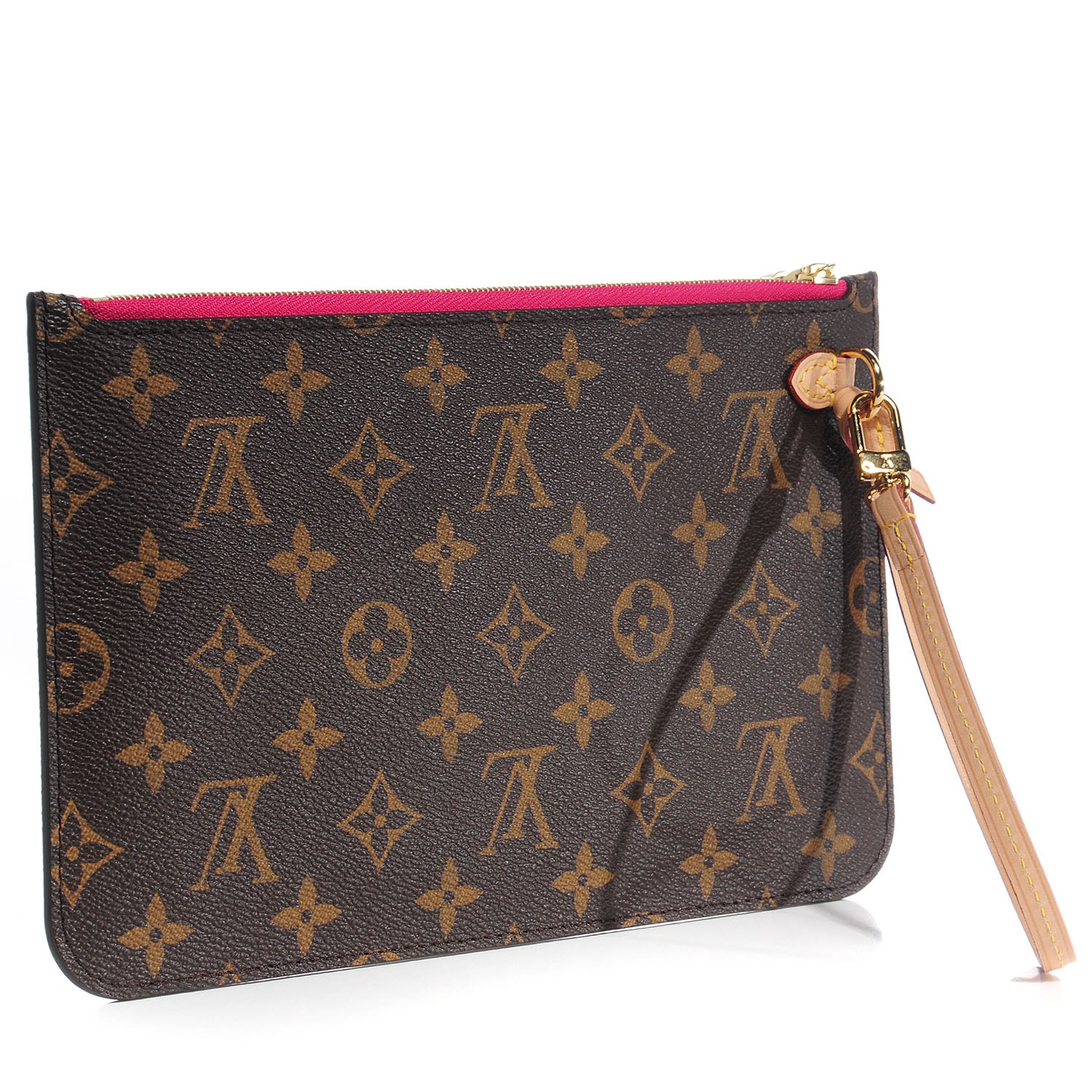 Louis Vuitton Monogram Neverfull MM GM Pochette Pivoine 3 of 8