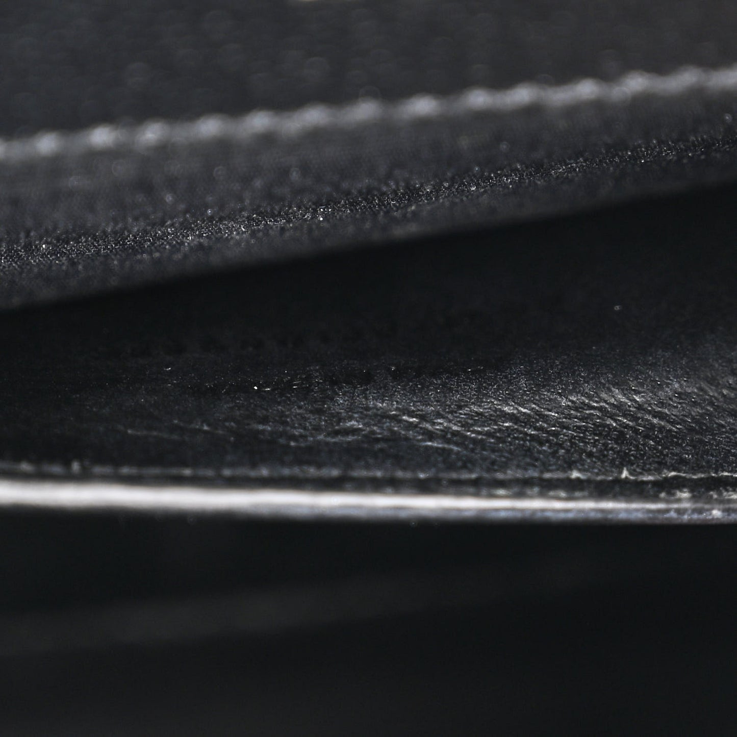 Grain De Poudre Textured Mixed Matelasse Triquilt Medium Monogram Satchel Black