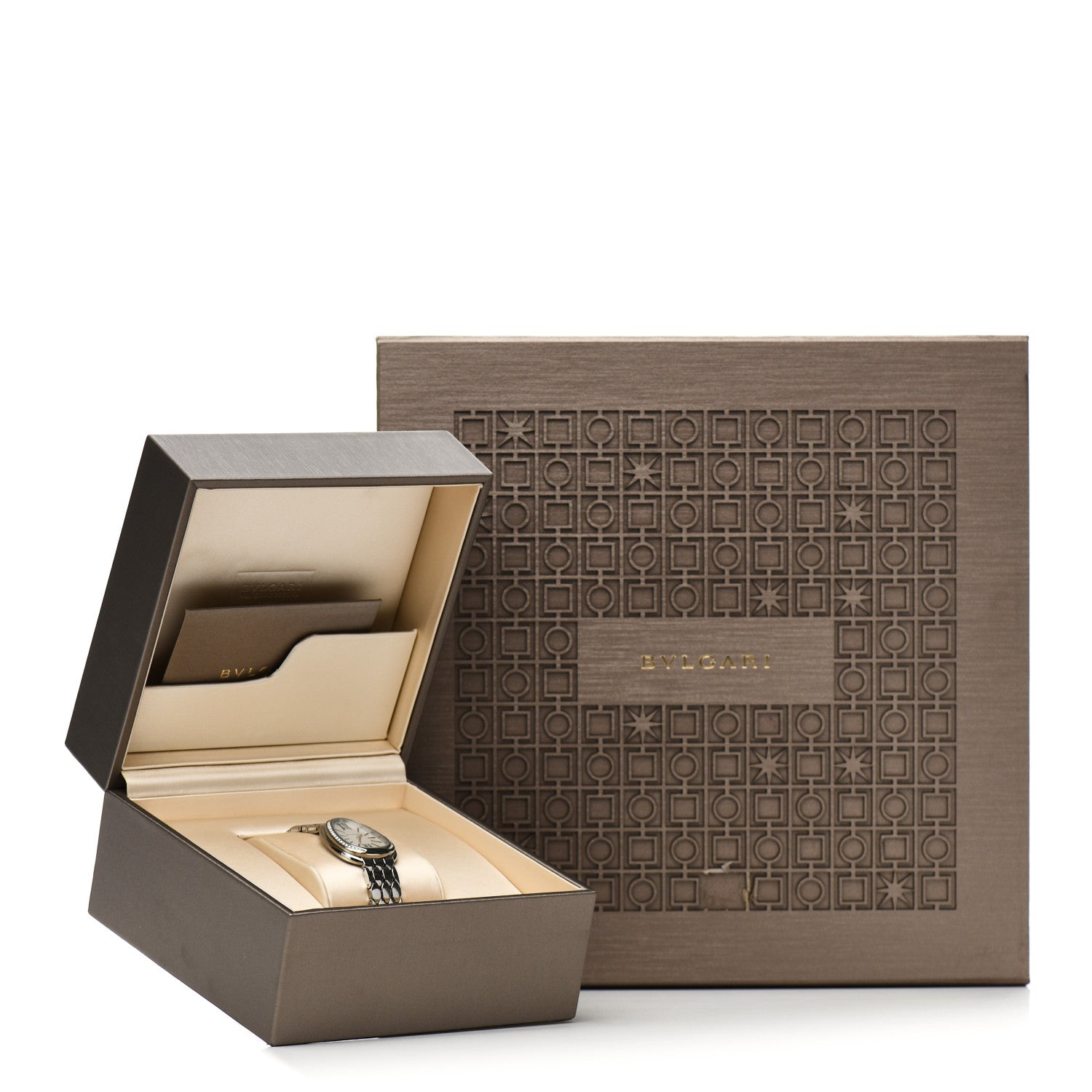 Bulgari Stainless Steel Diamond Bezel 25mm Serpenti Seduttori Quartz Watch 5 of 5
