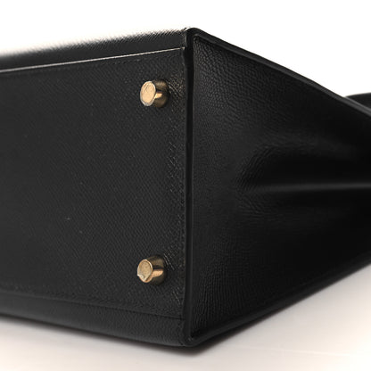 Hermes Epsom Kelly Sellier 28 Black 10 of 10