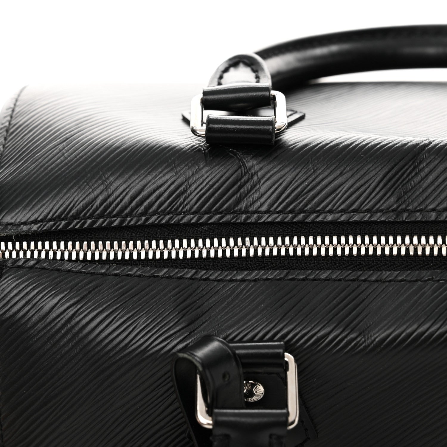 Louis Vuitton Epi Speedy Bandouliere 25 Black 11 of 17
