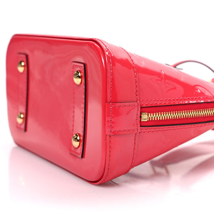 Louis Vuitton Vernis Alma BB Rose Indien 9 of 12