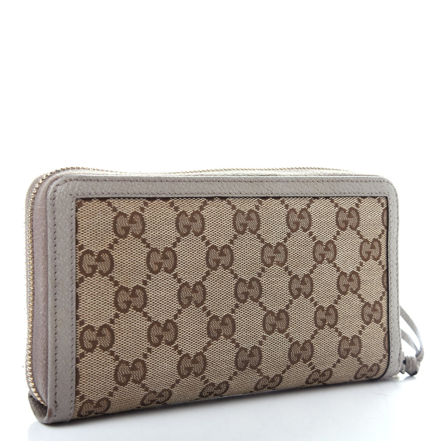 Monogram Bree Zip Around Wallet Off White