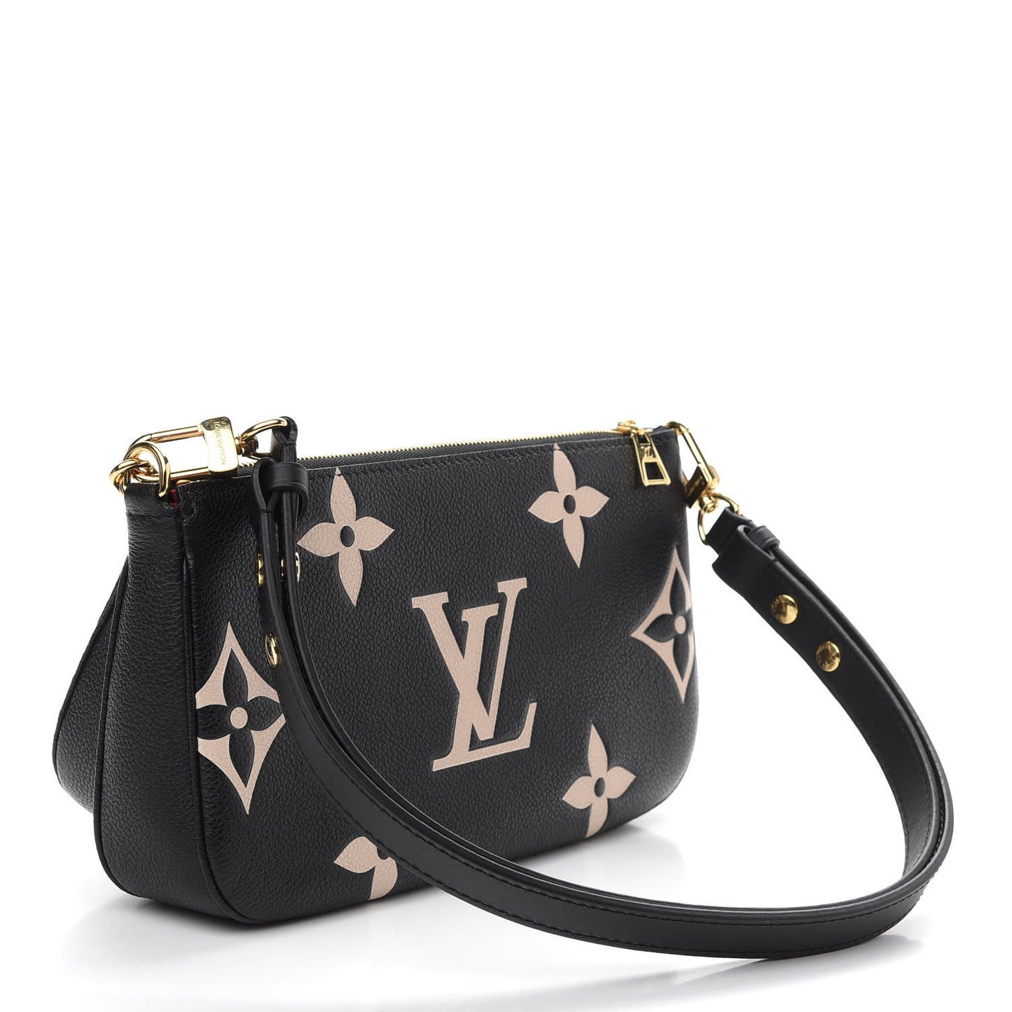 Empreinte Monogram Giant Multi Pochette Accessories Black Beige
