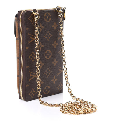 Louis Vuitton Reverse Monogram Metis Vertical Zippy Wallet 2 of 4