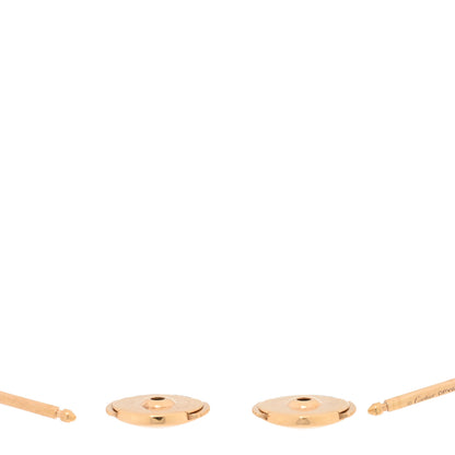 Cartier 18K Pink Gold Diamond MM D'Amour Earrings 3 of 5