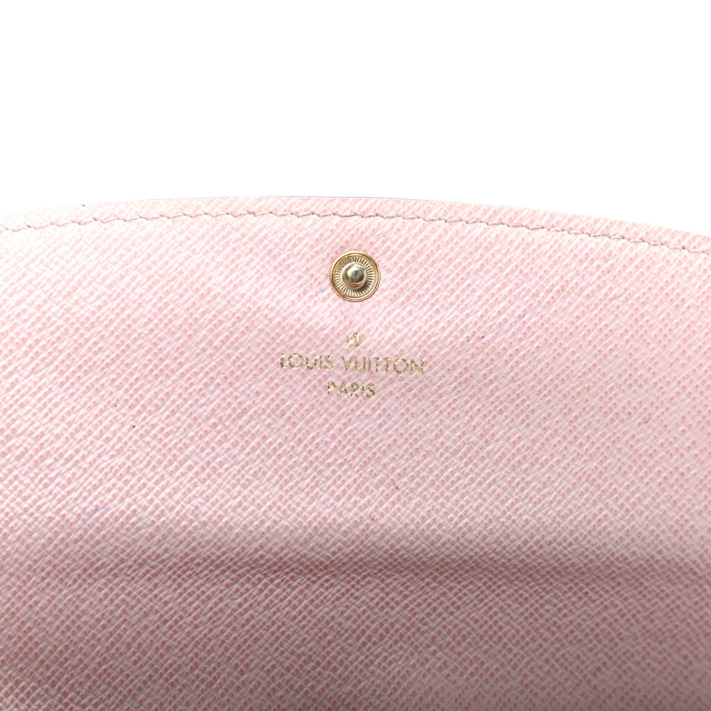Monogram Emilie Wallet Rose Ballerine