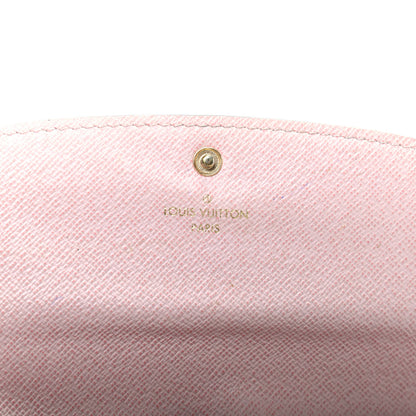 Louis Vuitton Monogram Emilie Wallet Rose Ballerine 5 of 5