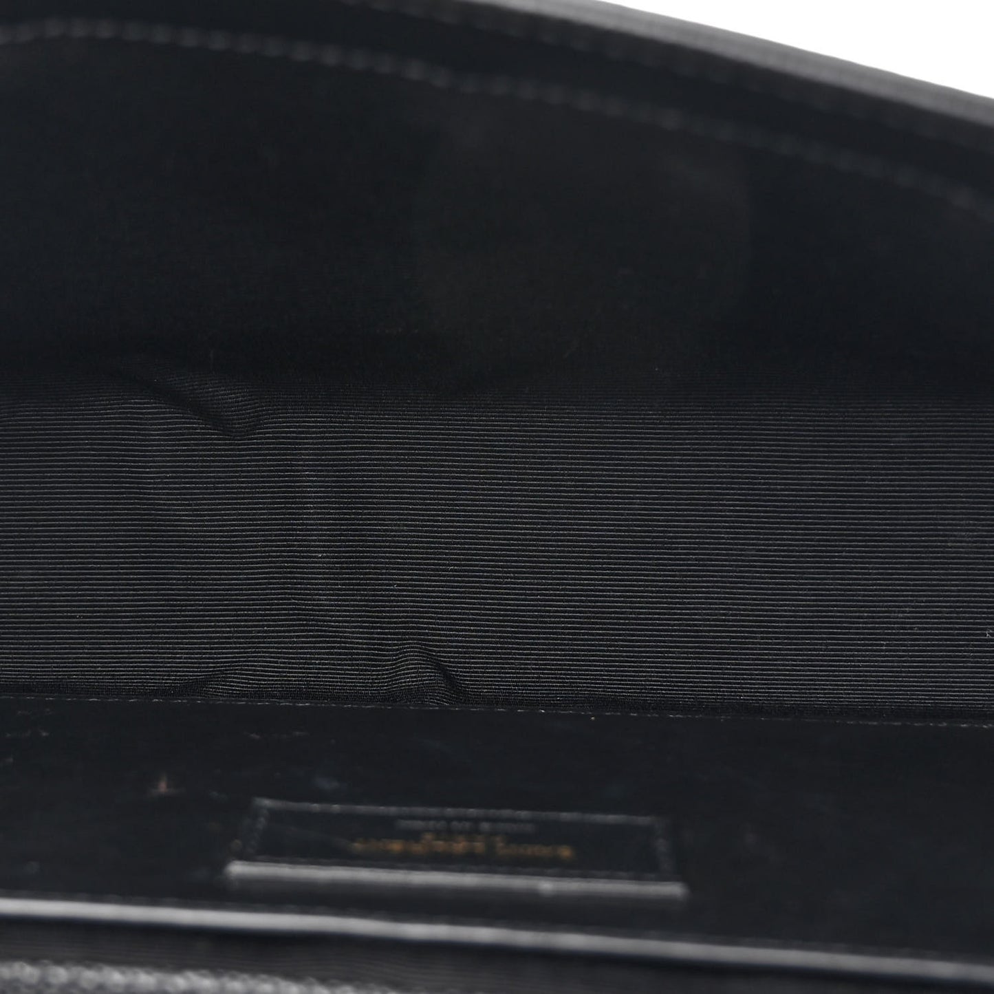 Grain De Poudre Medium Classic Monogram Kate Satchel Black