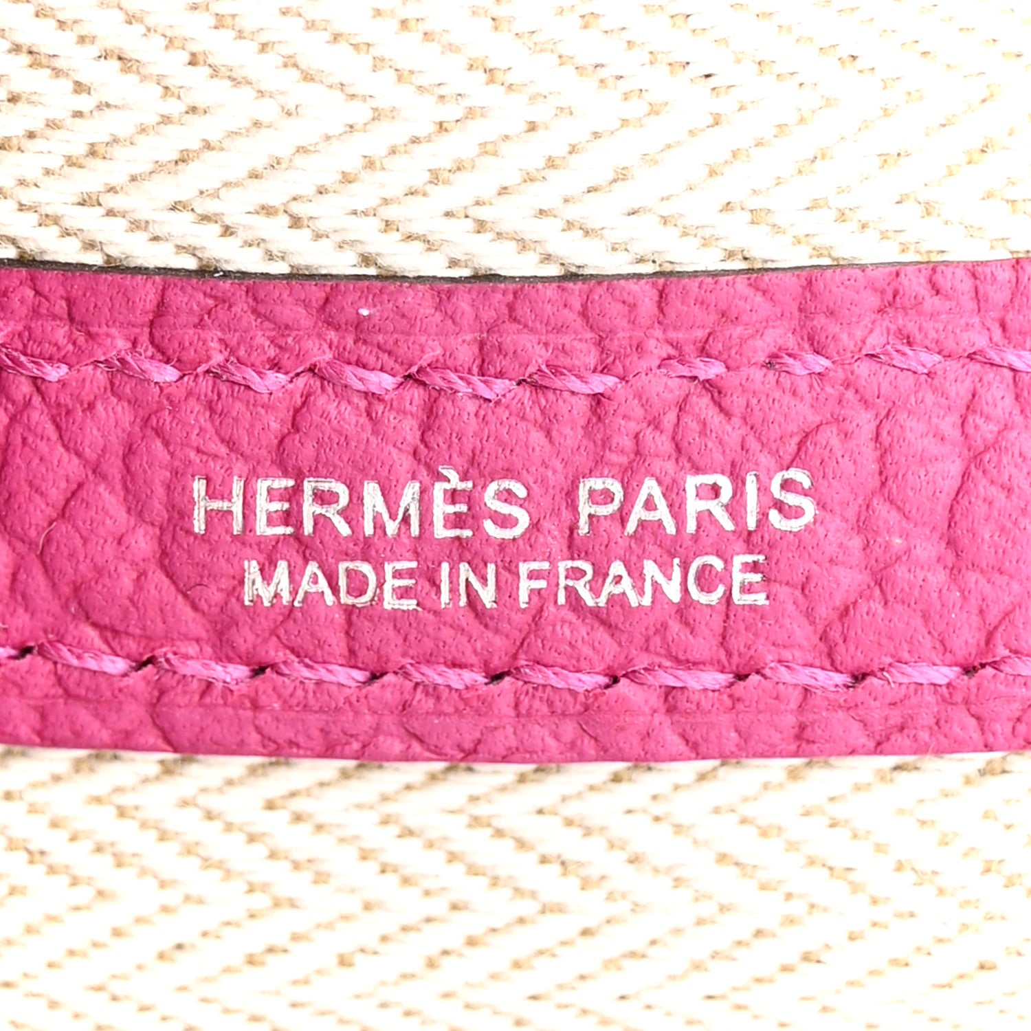 Hermes Vache Country Garden Party 30 TPM Rose Pourpre 7 of 12