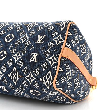 Louis Vuitton Jacquard Since 1854 Speedy Bandouliere 25 Blue 10 of 11