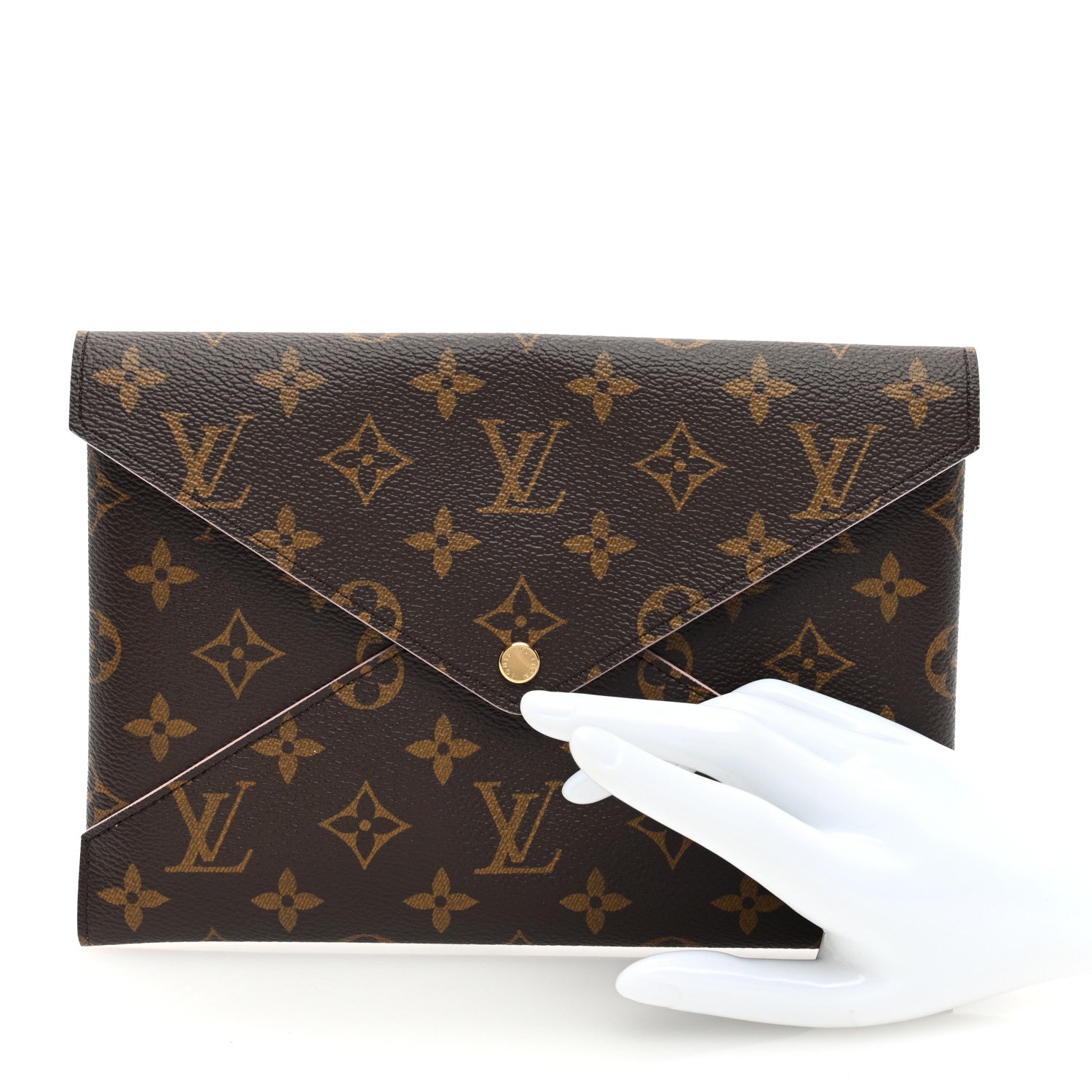 Louis Vuitton Monogram Large Kirigami Pochette Insert Rose Ballerine 2 of 6