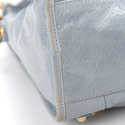 Balenciaga Agneau Giant 12 Gold Hardware City Bleu Acier Ciel 12 of 15