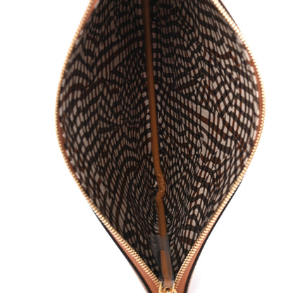 MCM Visetos Medium Stark Wristlet Pouch Cognac 4 of 8