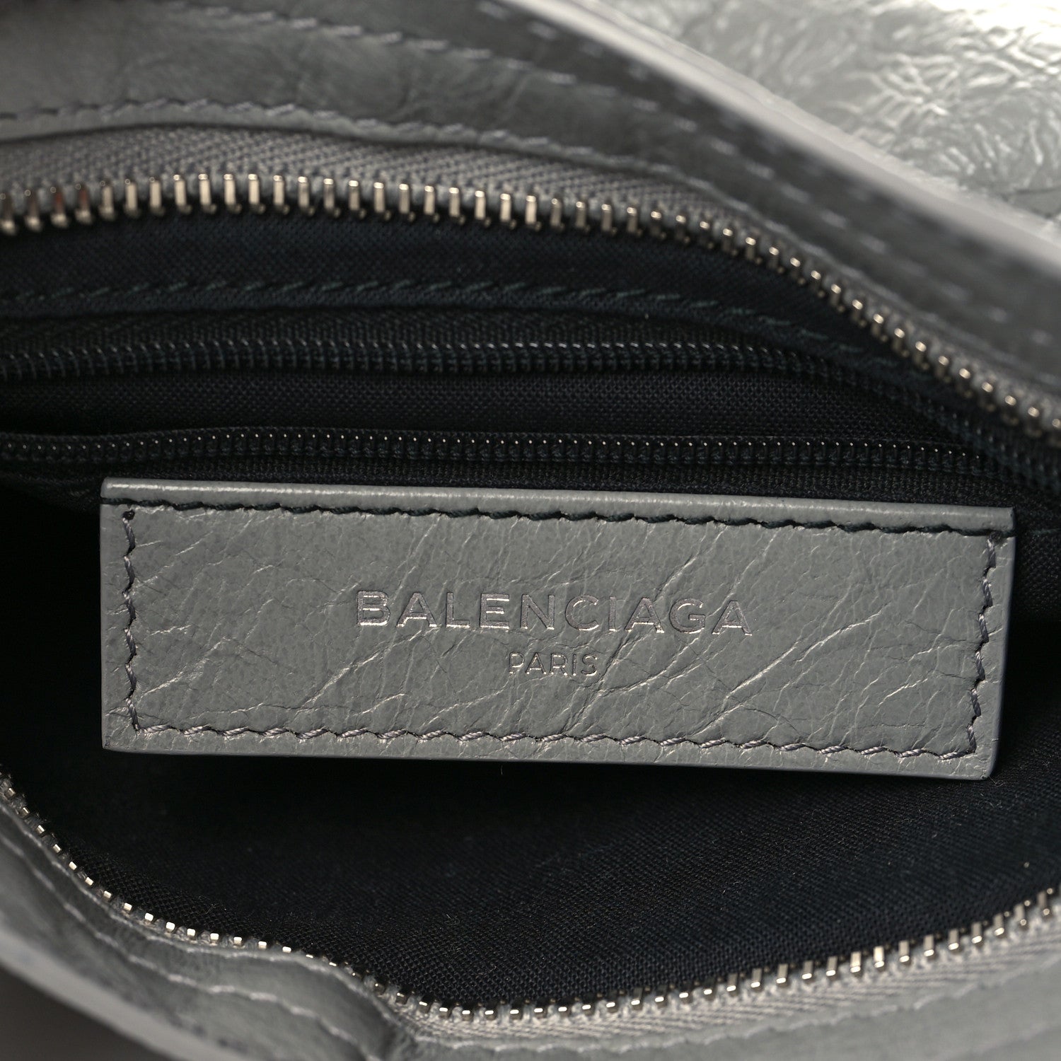Balenciaga Agneau Giant 12 Silver Hardware Mini City Gris Haussmannien 6 of 9