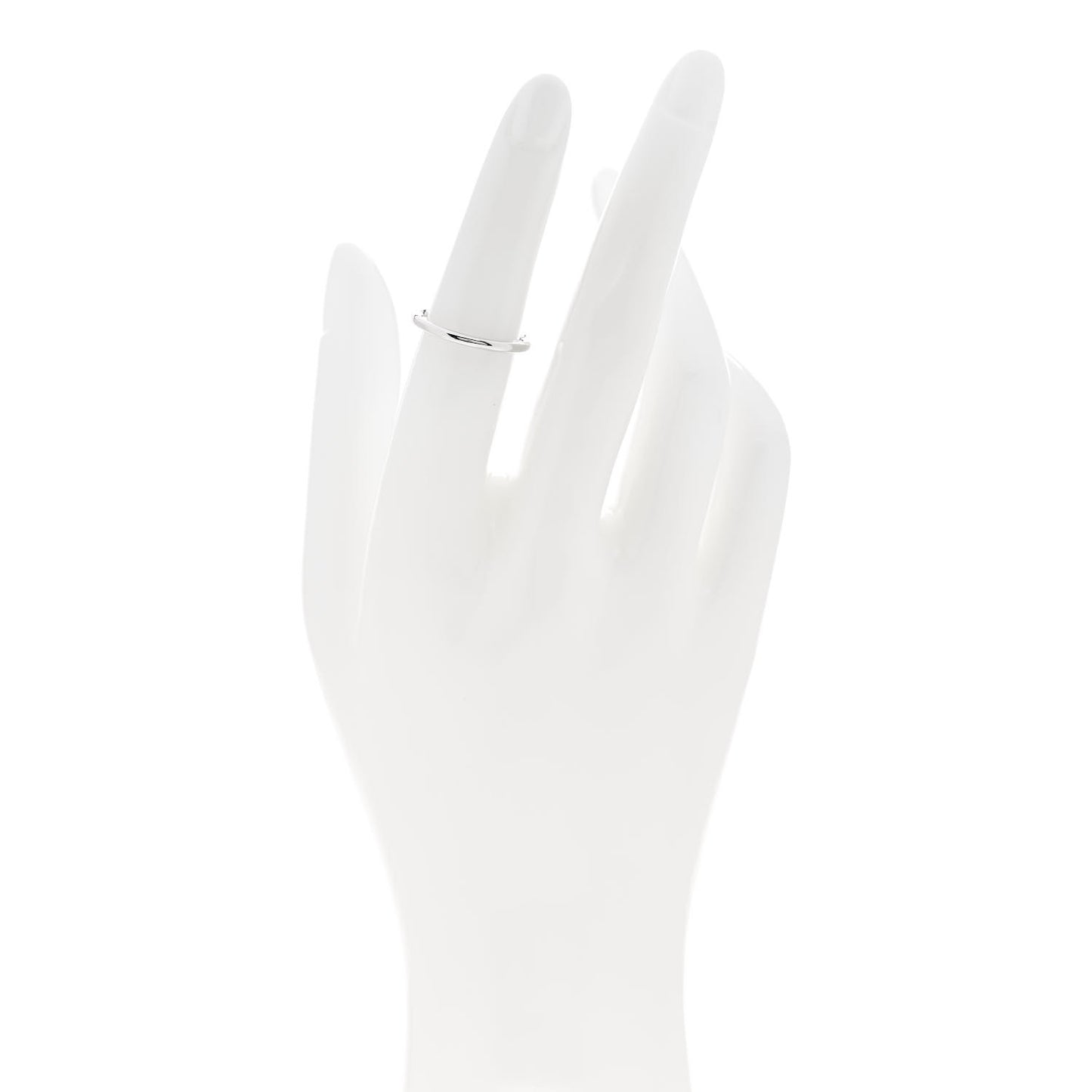 Platinum 1.7mm Wedding Band Ring  50 5.5