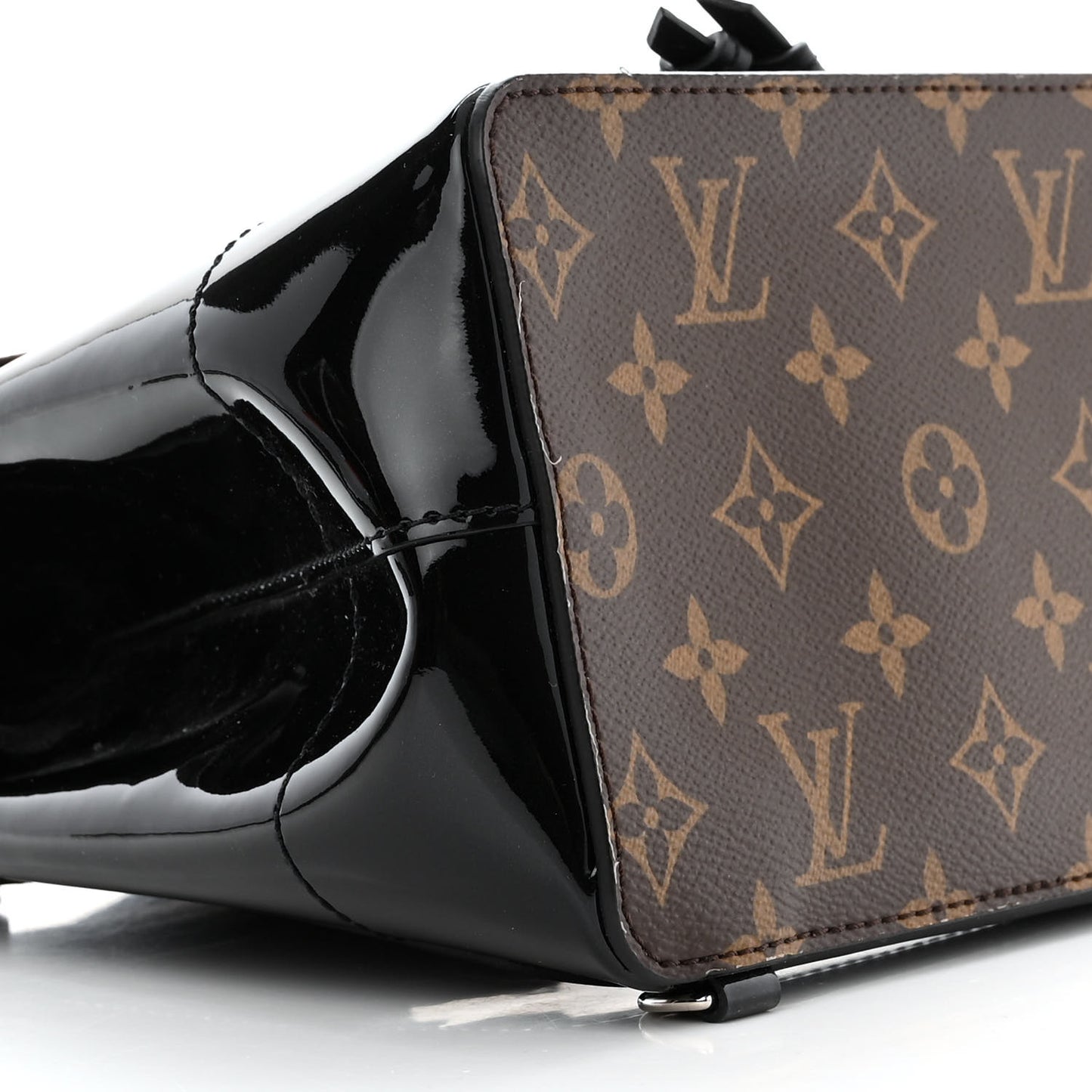 Patent Monogram Hot Springs Backpack Black