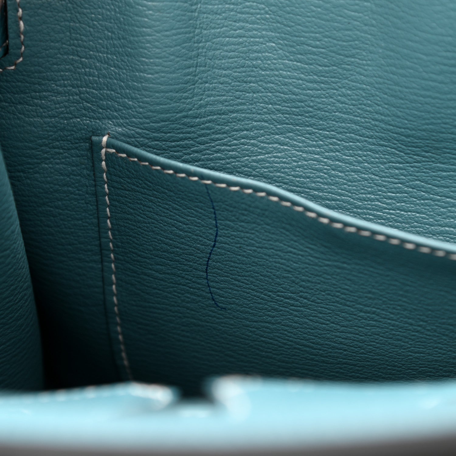 Hermes Togo Birkin 30 Blue Jean 11 of 13