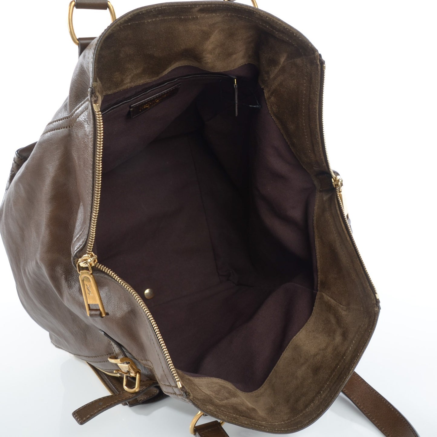 Calfskin Large Downtown Olive