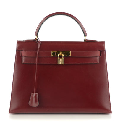 Hermes Box Kelly Sellier 32 Rouge H 1 of 22