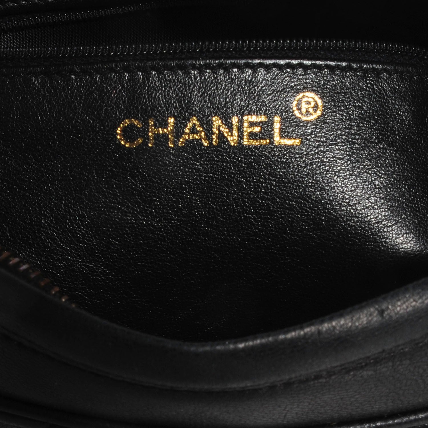 Chanel Lambskin Quilted Tassel Camera Case Black 5 of 8