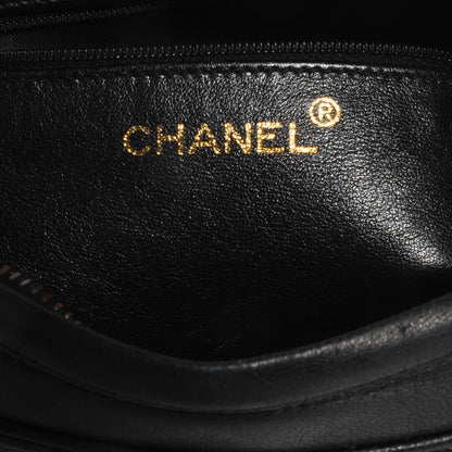 Chanel Lambskin Quilted Tassel Camera Case Black 5 of 8