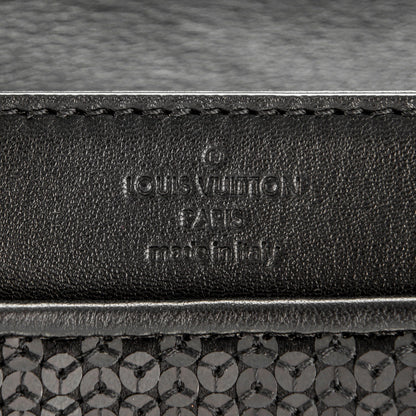 Louis Vuitton Sequin Calfskin Chain Louise GM Black 6 of 6