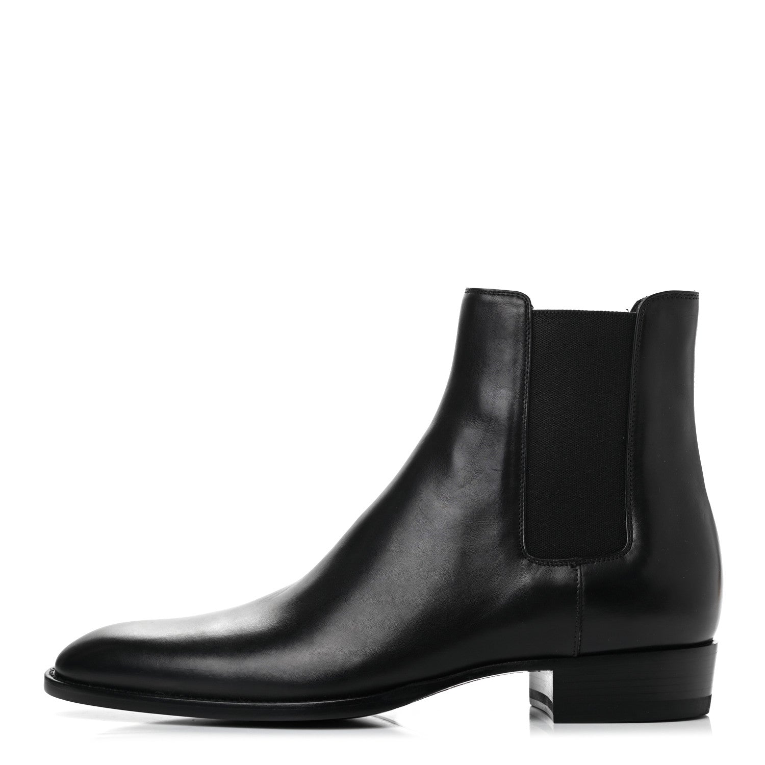 Saint Laurent Calfskin Mens Marrakesh Ankle Boots 42 Black 1 of 7
