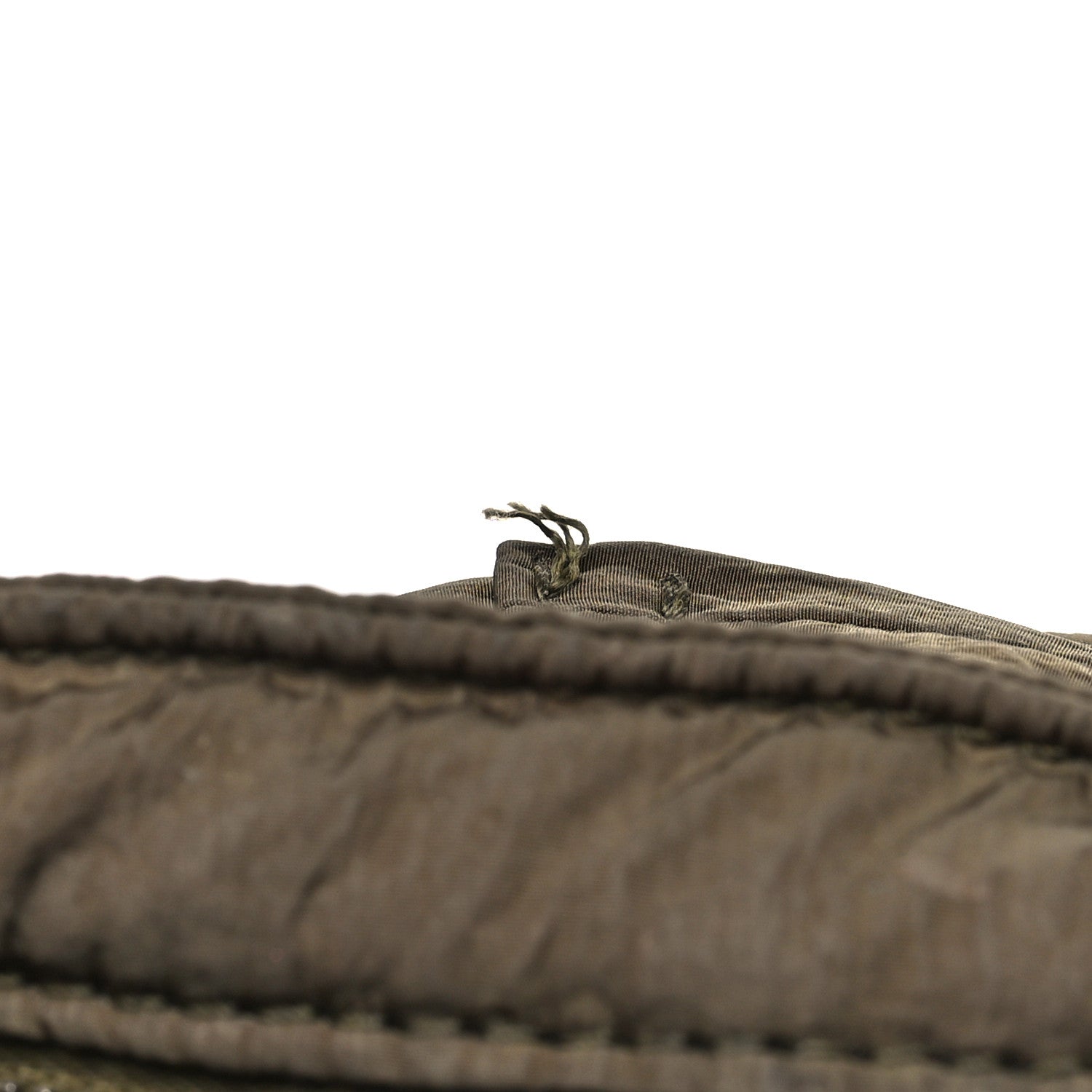 Bottega Veneta Nylon Intrecciato Padded Tech Small Cassette Bag Mud 13 of 16