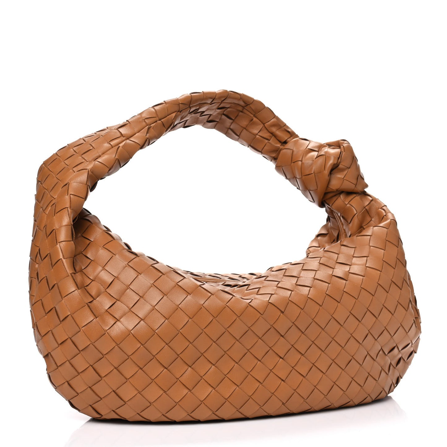 Nappa Intrecciato Medium Jodie Caramel