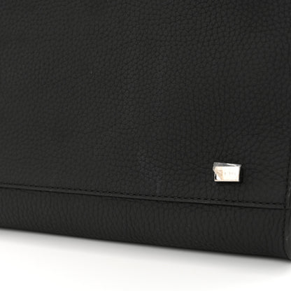 The Row Grained Calfskin Soft Margaux 10 Bag Black 11 of 11