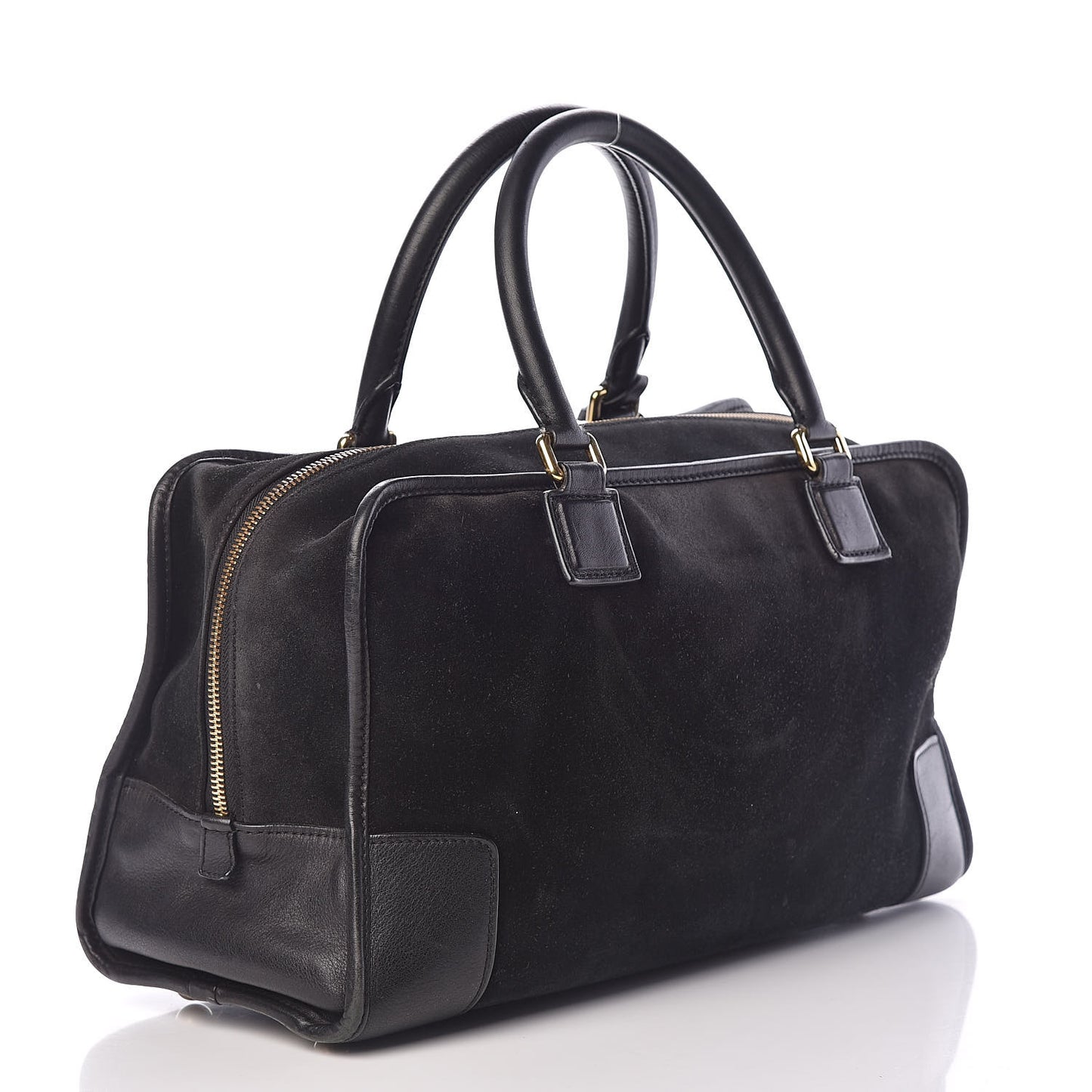 Suede Calfskin Amazona Black