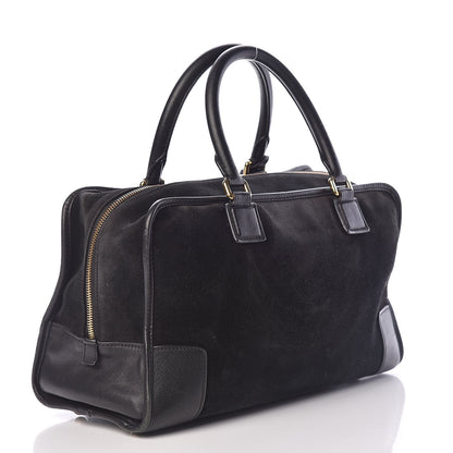 Loewe Suede Calfskin Amazona Black 3 of 18