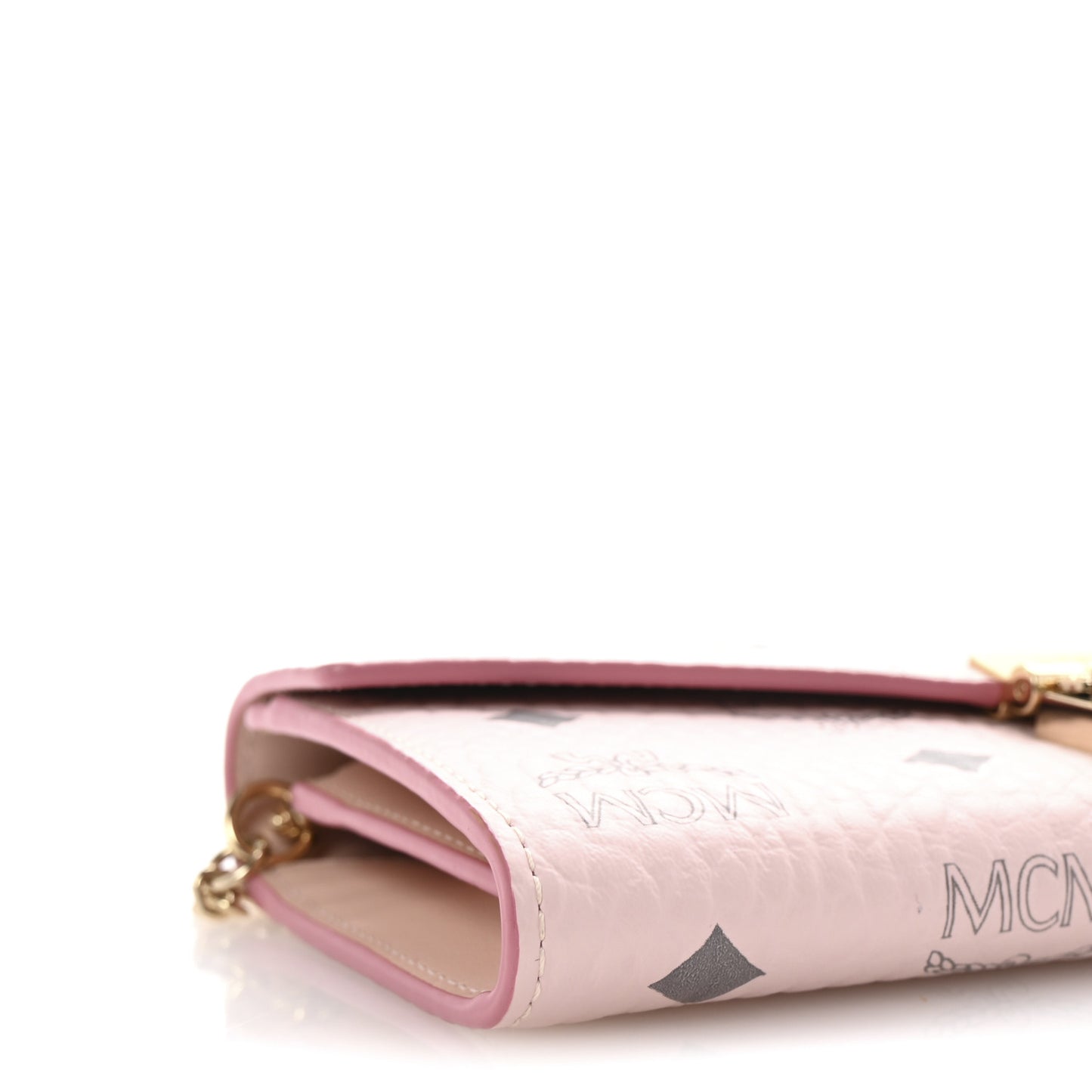 Visetos Large Patricia Wallet On Chain Soft Pink