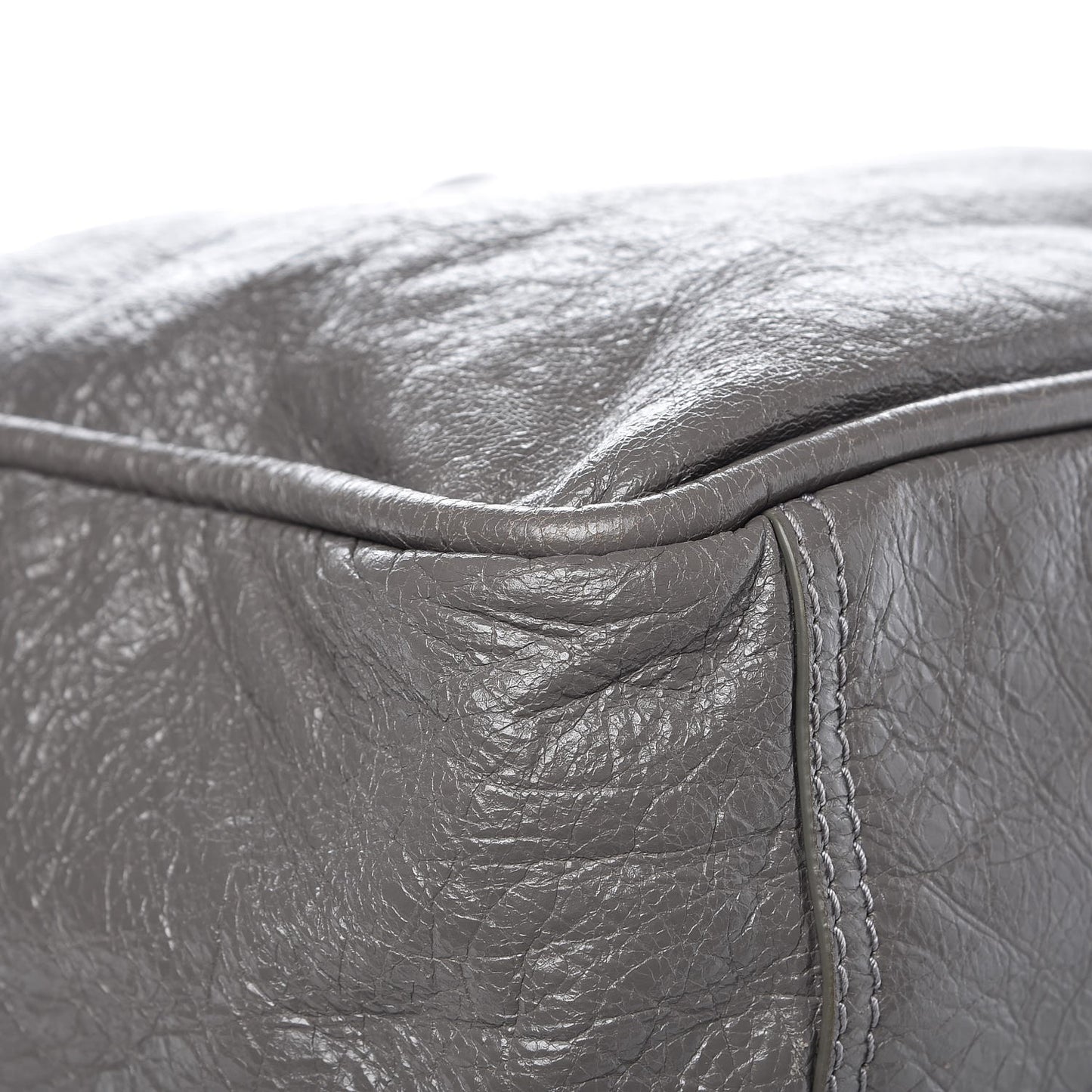 Agneau Medium Blanket Square Tote Grey