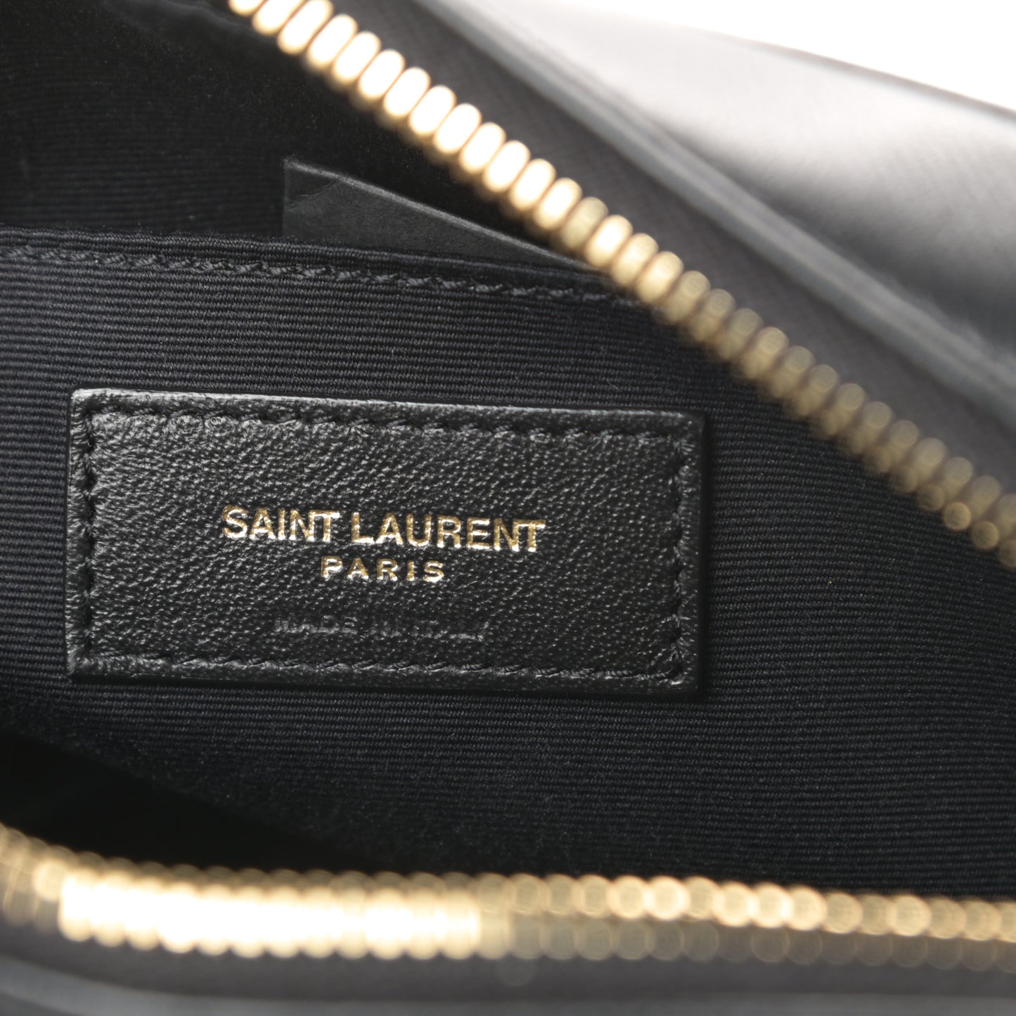 Calfskin Matelasse Monogram Lou Camera Bag Black