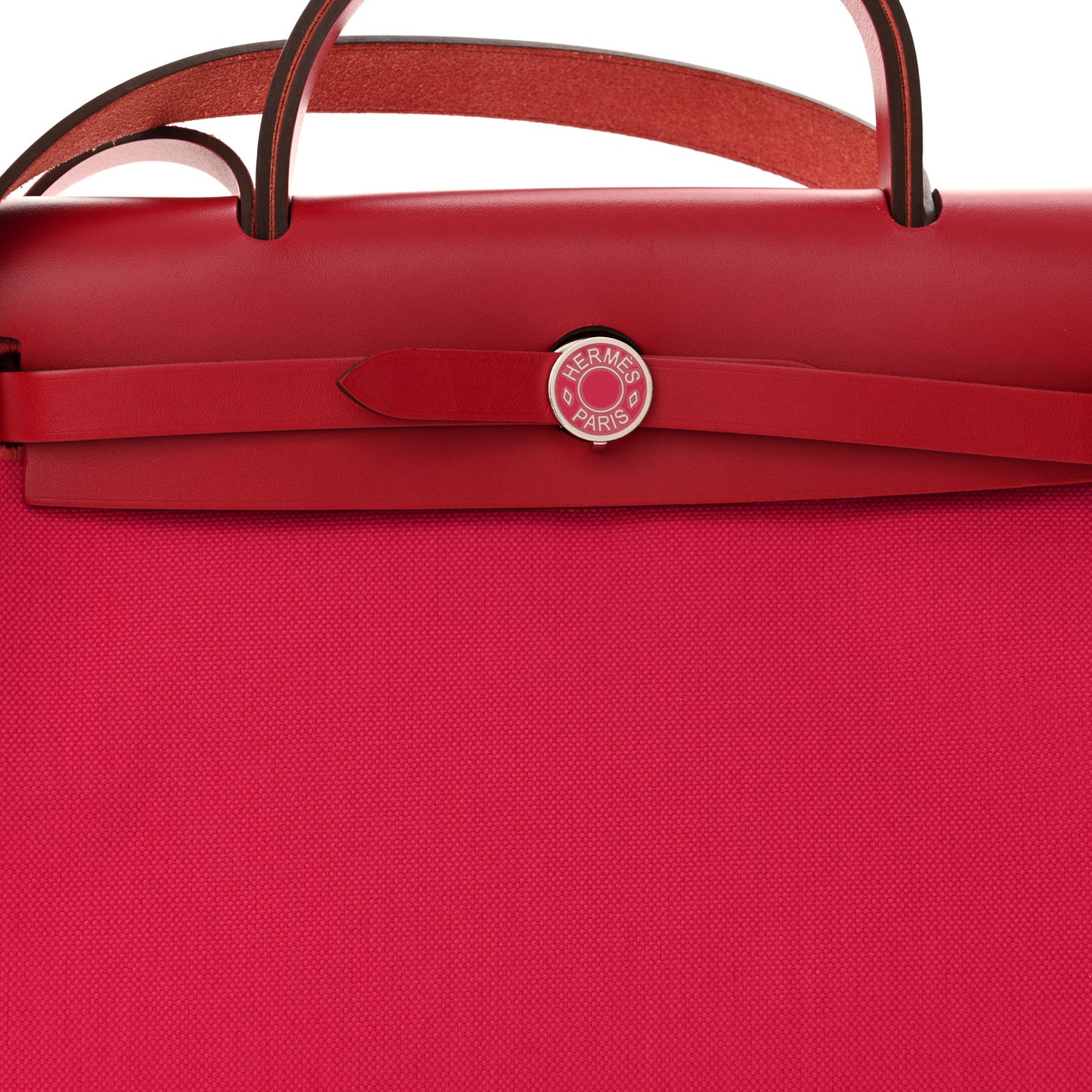Toile Militaire Vache Hunter Laque Herbag Zip Retourne 31 PM Rose Mexico Rouge Piment
