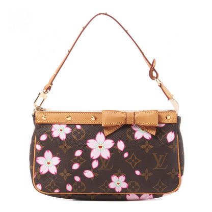 Louis Vuitton Monogram Cherry Blossom Pochette Accessories Brown 1 of 7