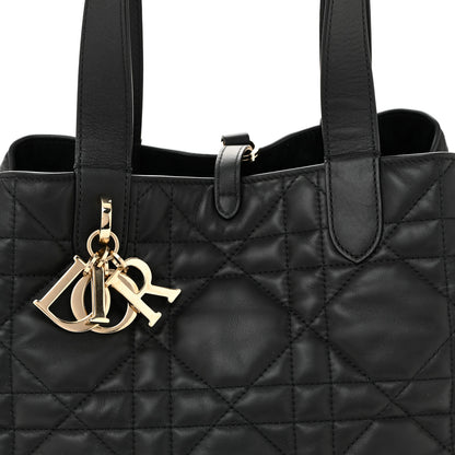 Christian Dior Calfskin Macrocannage Medium Toujours Black 8 of 10