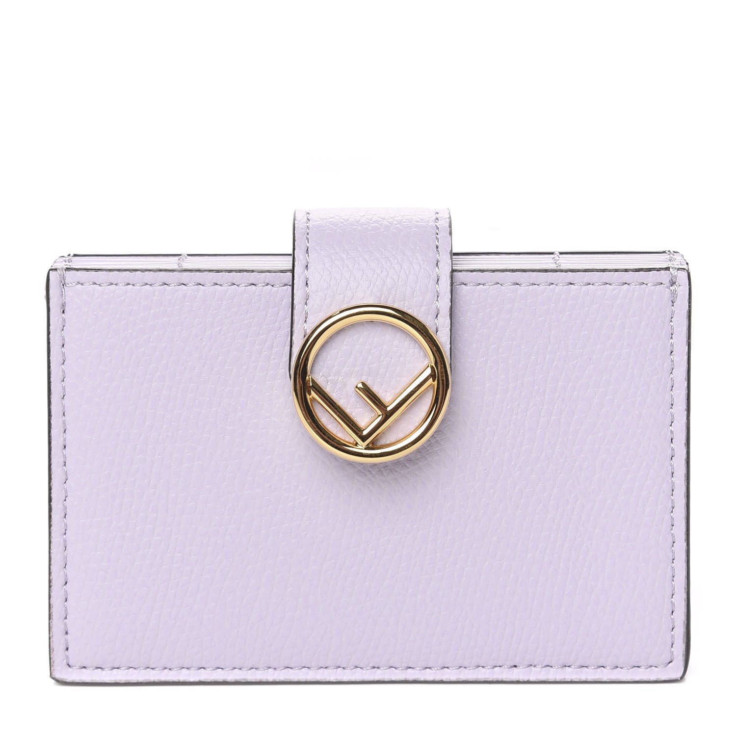Fendi Vitello Cruise F is Fendi Gusseted Card Holder Anemone 1 of 7