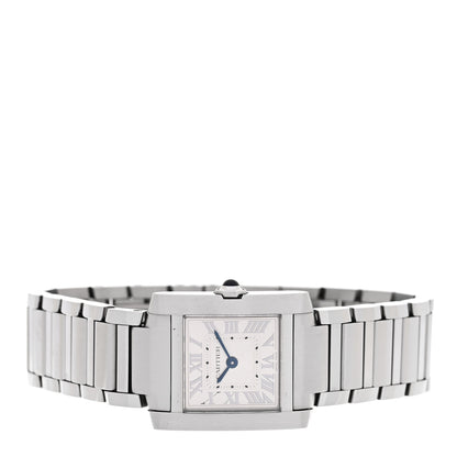 Cartier Stainless Steel 21mm Tank Francaise Quartz Watch Silver 2 of 5