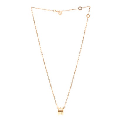 Bulgari 18K Rose Gold B.Zero1 Pendant Necklace 3 of 5