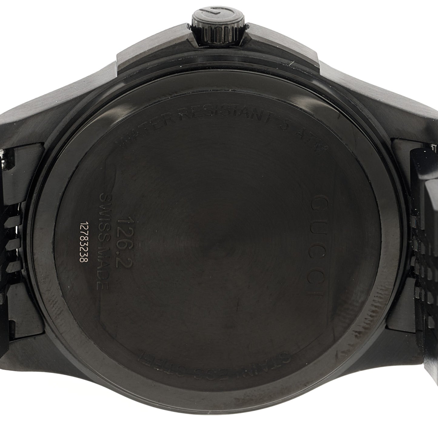 PVD Stainless Steel 44mm G-Timeless Quartz Watch Black