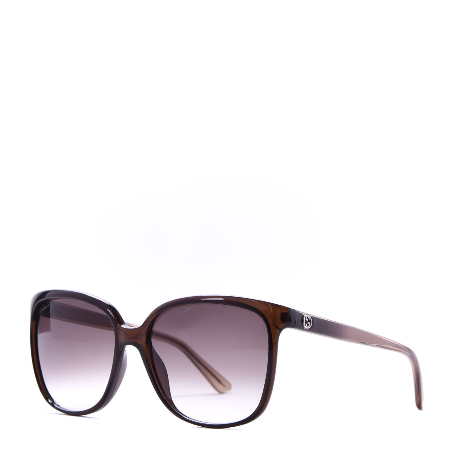 Square Frame Oversized Sunglasses GG3696/S Brown