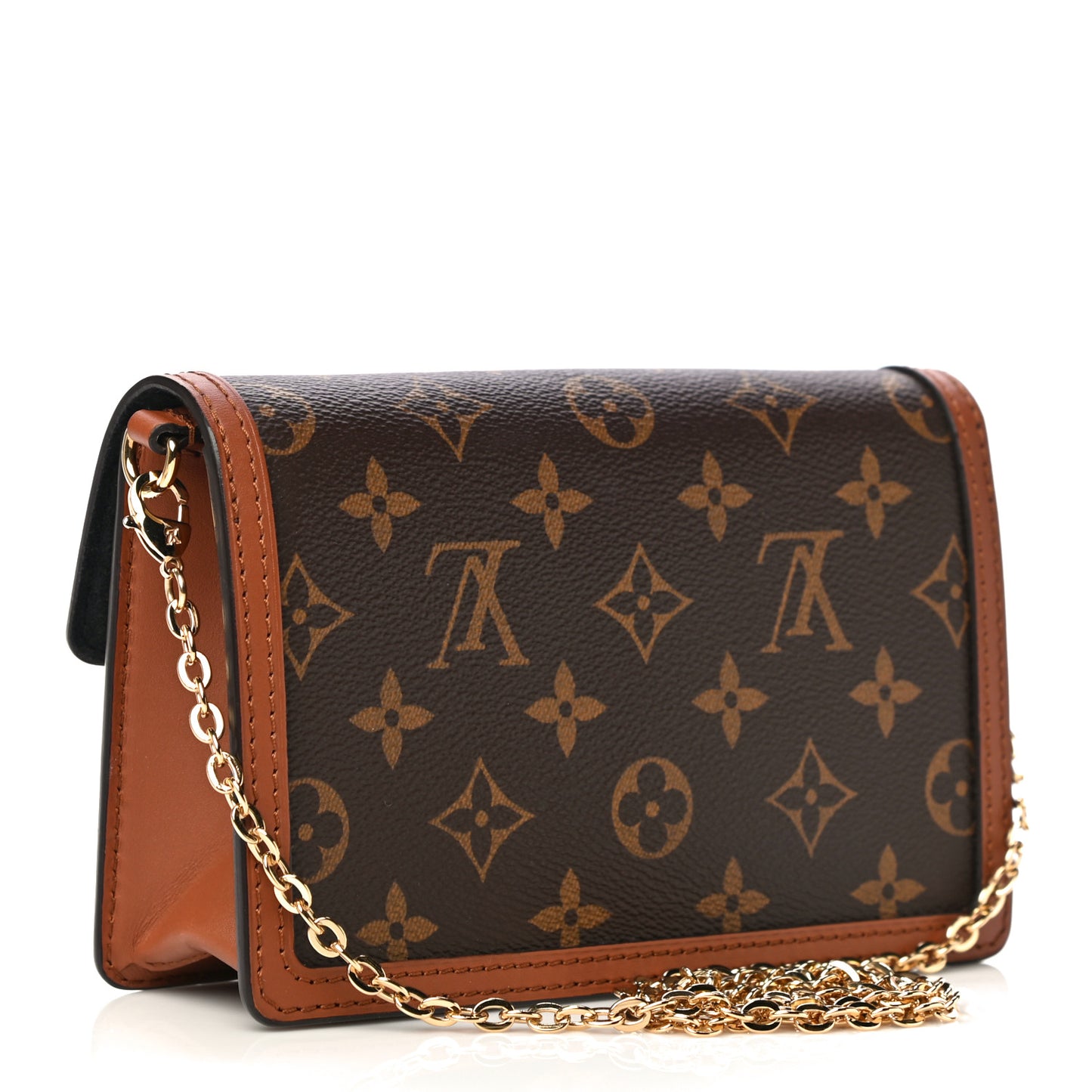 Reverse Monogram Dauphine Chain Wallet