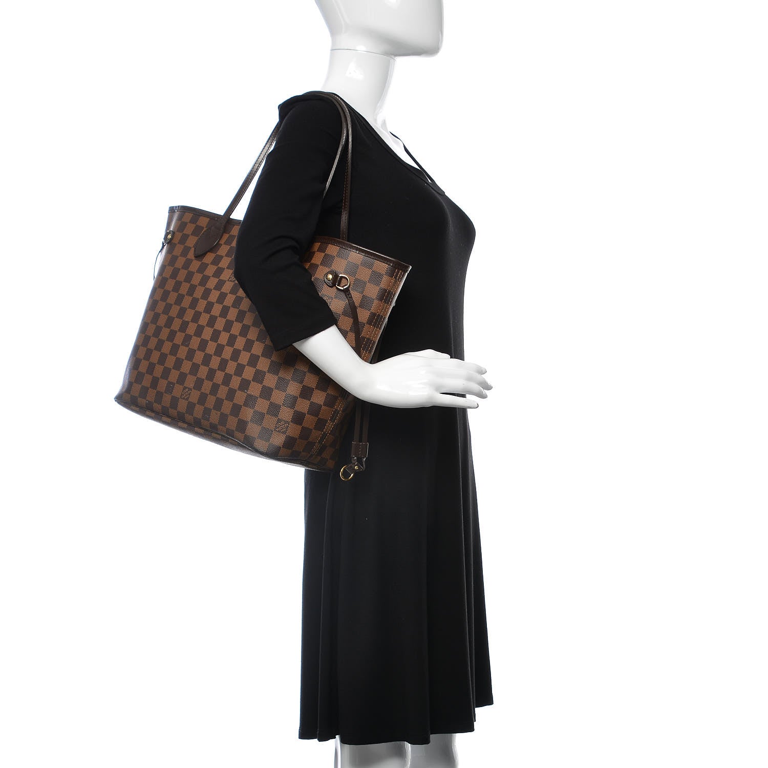 Louis Vuitton Damier Ebene Neo Neverfull MM 2 of 20