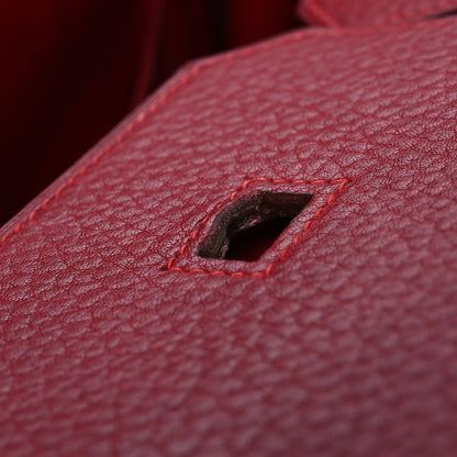 Hermes Fjord Birkin 40 Rouge Vif 13 of 15